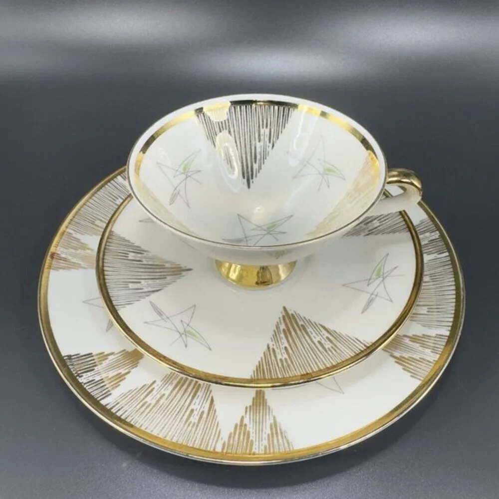 Winterling Marktleuthen Bavaria Plate Teacup And Saucer‎ Set 3 Pieces Porcelain